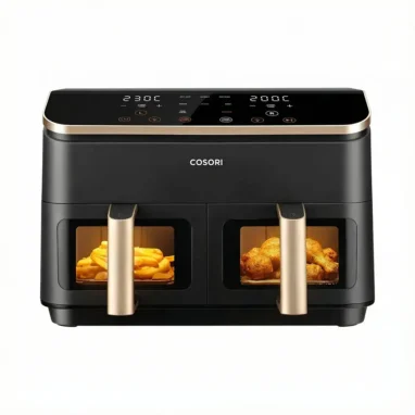 Friteuză cu aer cald Cosori CAF-R903-AEU 8.5L Negru Auriu — vedere frontală