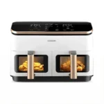 Friteuză cu aer cald Cosori CAF-R904-AEU 8.5L Alb Auriu — vedere frontală