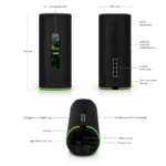 Router Gigabit AmpliFi Alien Router Ubiquiti details