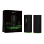 Set Mesh Router + MeshPoint Ubiquiti AmpliFi Alien AFi-ALN, imagine cutie originală cu router și access point